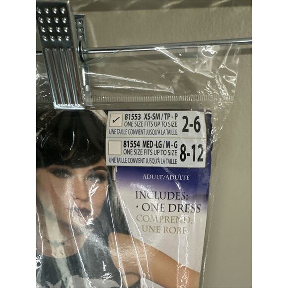 Magic Sequin Dress Black White Bats Witch Fancy Dress Up Halloween Adult Costume - Picture 4 of 11